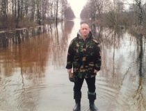 Pavasario potvynis Žalgirio miške ir pievose